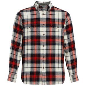 Mens Woolrich Men's Eco Rich Stone Rapids Flannel